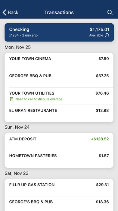 Valley Communities CU Mobile Screenshot