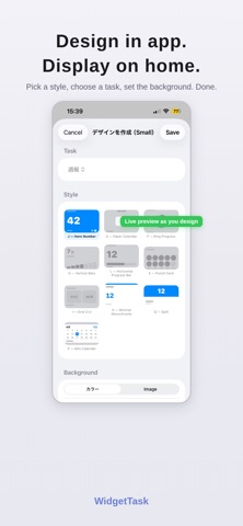 WidgetTask screenshot