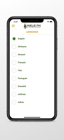 Mielie FM iPhone screenshot