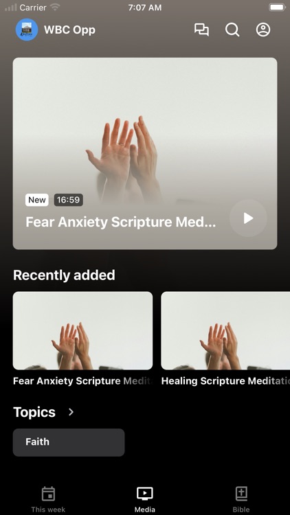 Westview Baptist Church Opp