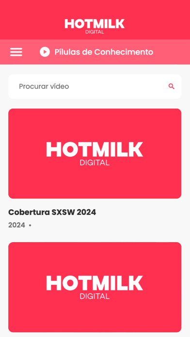 HOTMILK Digital Screenshot