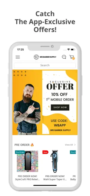 WB Barber Supply screenshot 1