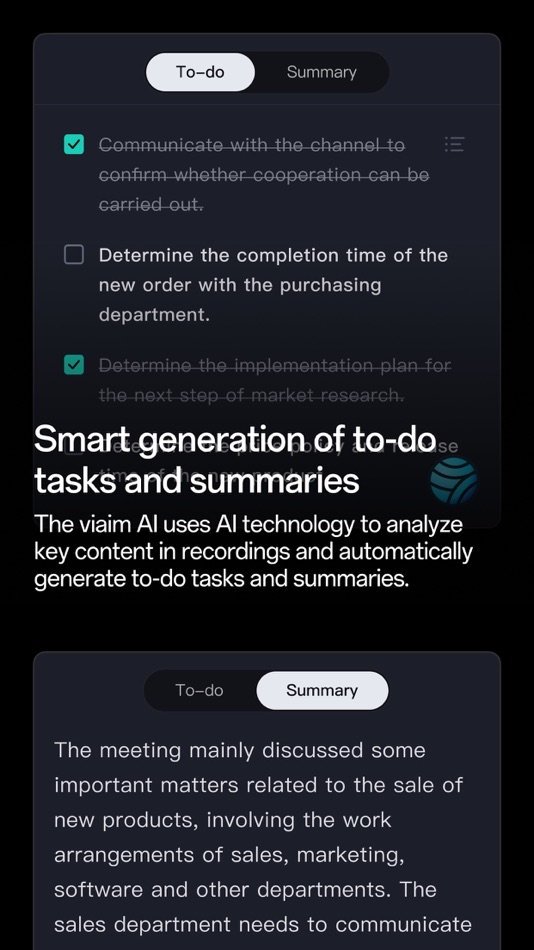 #4. viaim-Transcribe Voice to Text (iOS) 由: Hong Kong Future Intelligent Technology Co., Limited