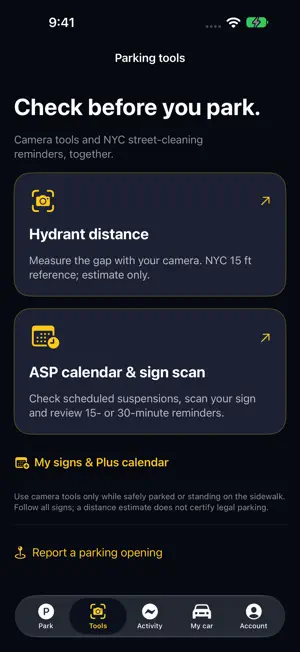 ParkSwap: Parking Navigation screenshot 2