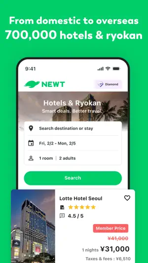 NEWT: Book Hotels & Ryokan screenshot 2