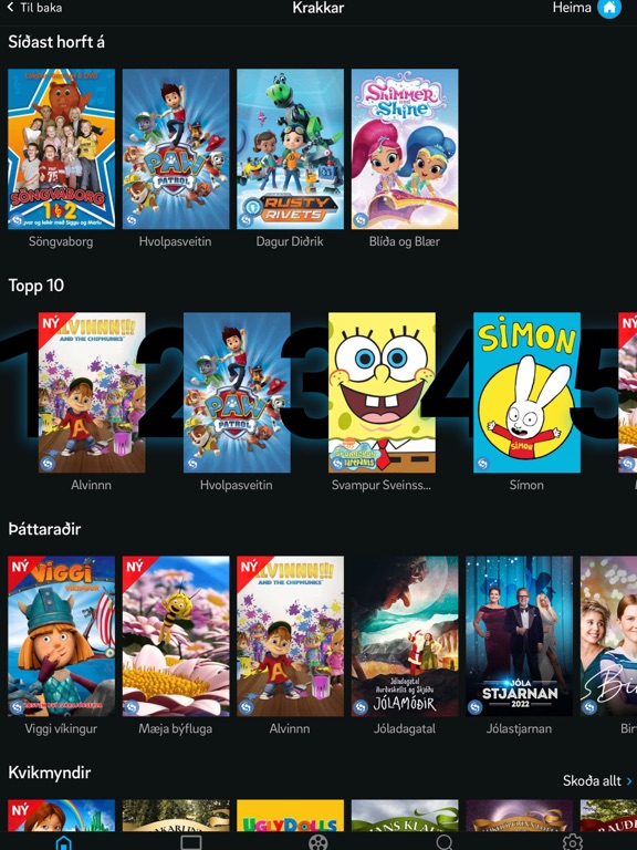 Screenshot #5 pour Sjónvarp Símans