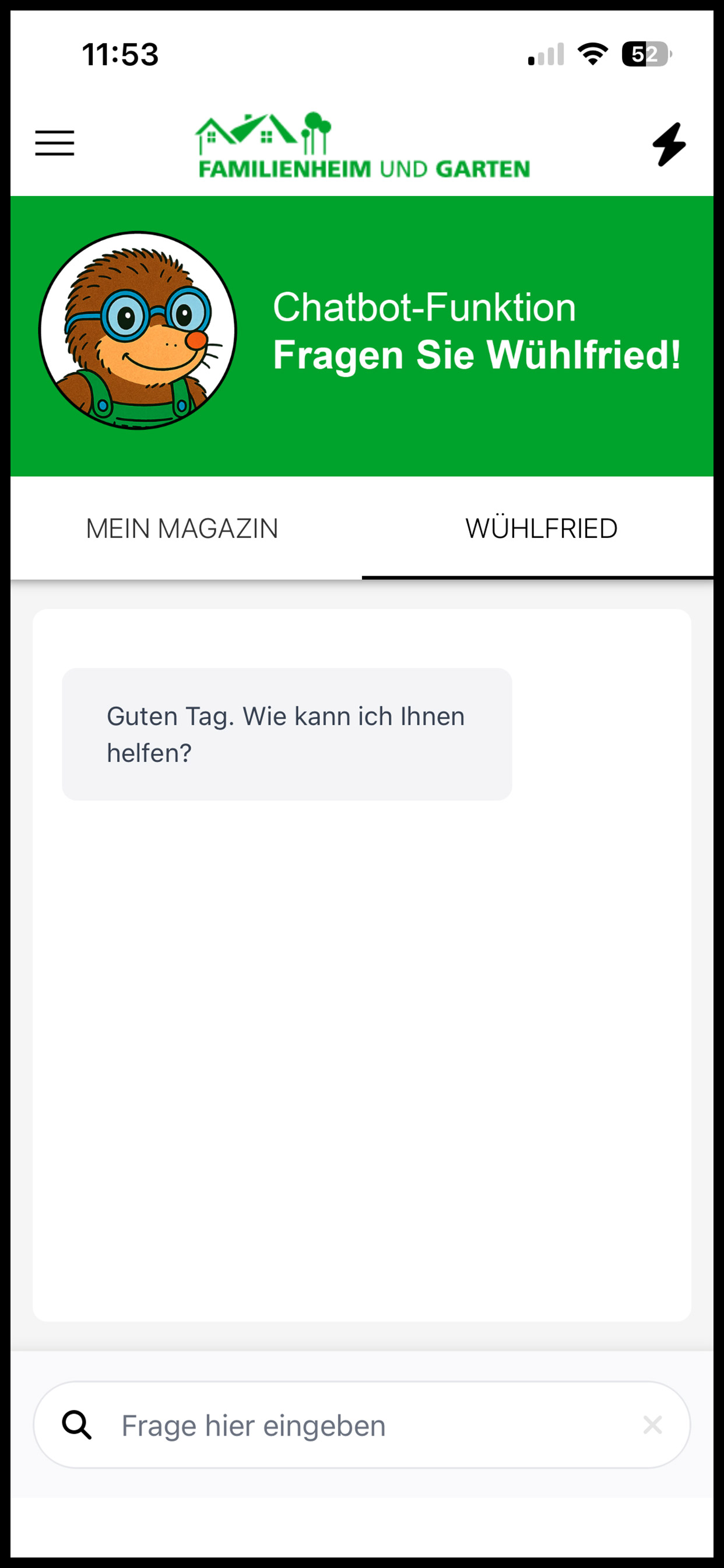 Familienheim und Garten