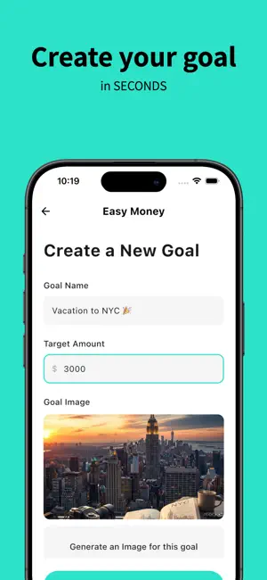 Savings tracker with reminder screenshot 3