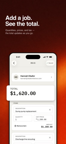 Invoice Maker: Estimates App Screenshot 2 of 6