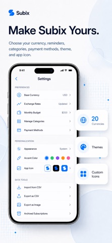 Subix - Subscription Manager Screenshot 7 of 7