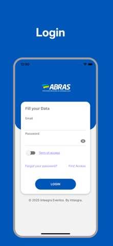 ABRAS Eventos screenshot