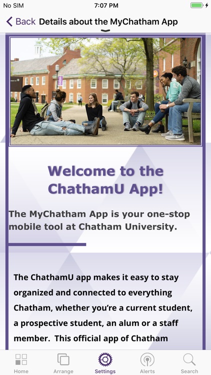 Chatham University App
