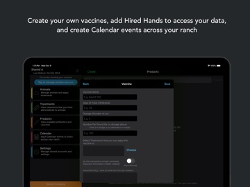 Cattle Records iPad screenshot