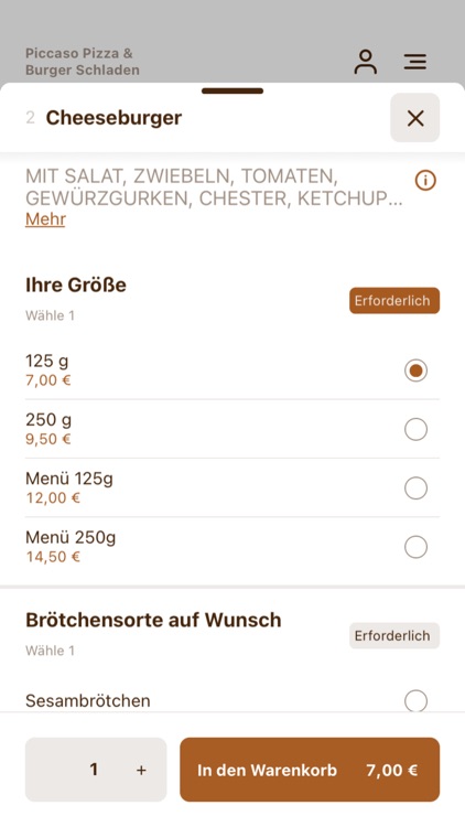 Piccaso Pizza Burger Schladen screenshot-3