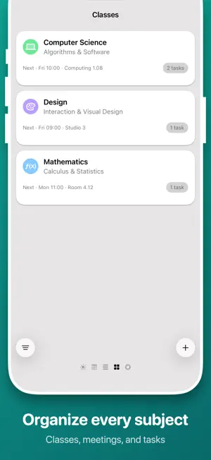 Class Schedule: Timetable Pad screenshot 4