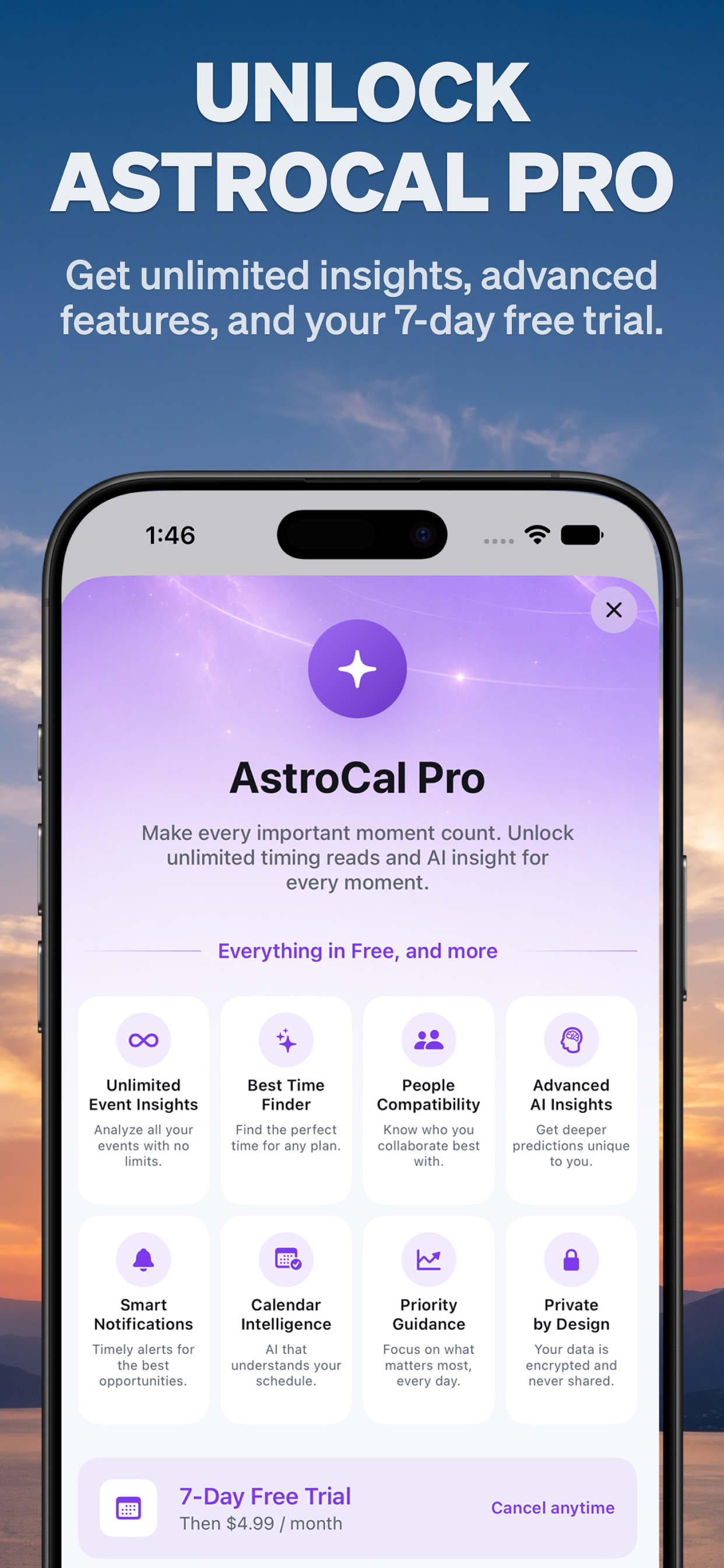 AstroCal: Timing Intelligence screenshot 10