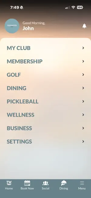 Tidewater Club screenshot 2
