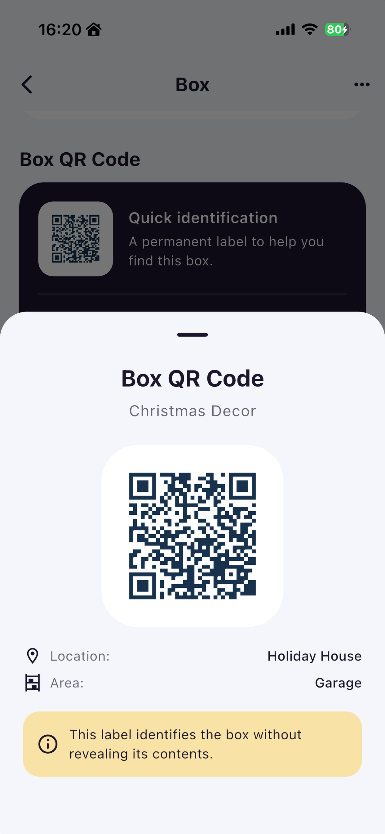 KeptHere: Storage Organizer screenshot 7