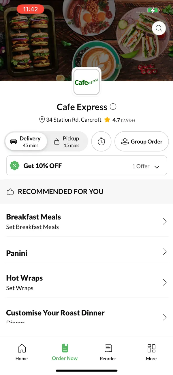 Screenshot #2 pour Cafe Express.