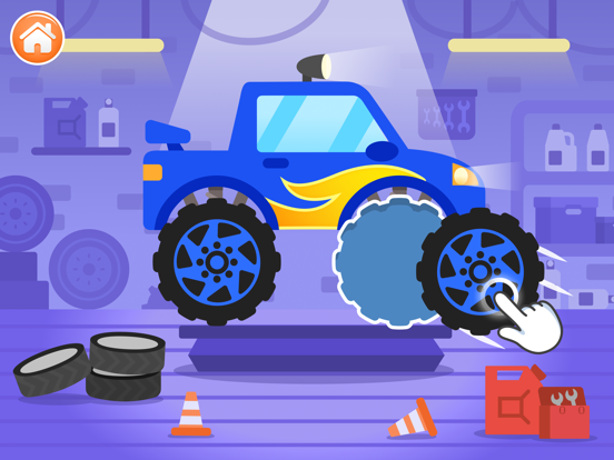 Monster Truck Game for Kids 2+ iPad screenshot 5 - Education app