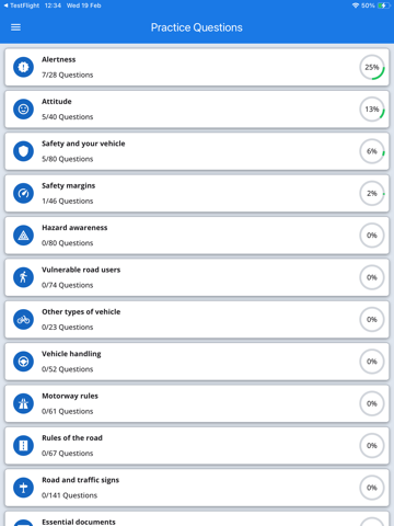 LDC UK Driving Theory Test app screenshot