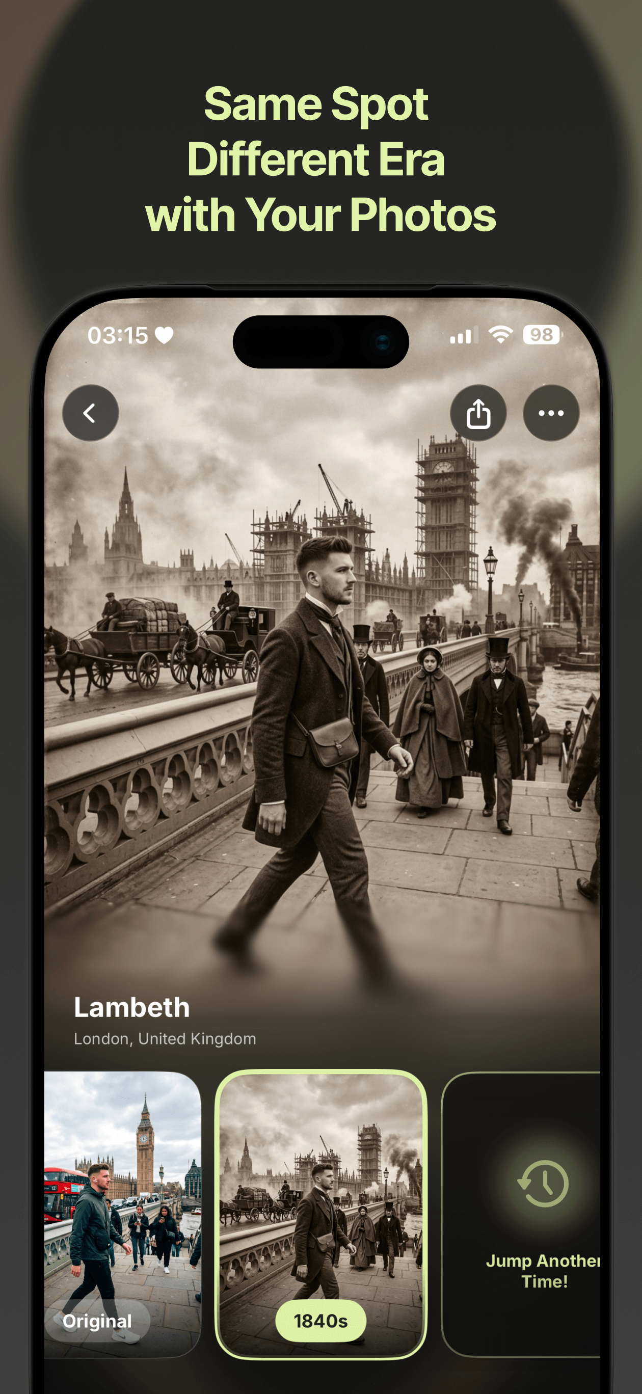 AI Portal: Time Travel Photos