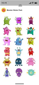 Monster Stickers Pack - MS screenshot #4 for iPhone