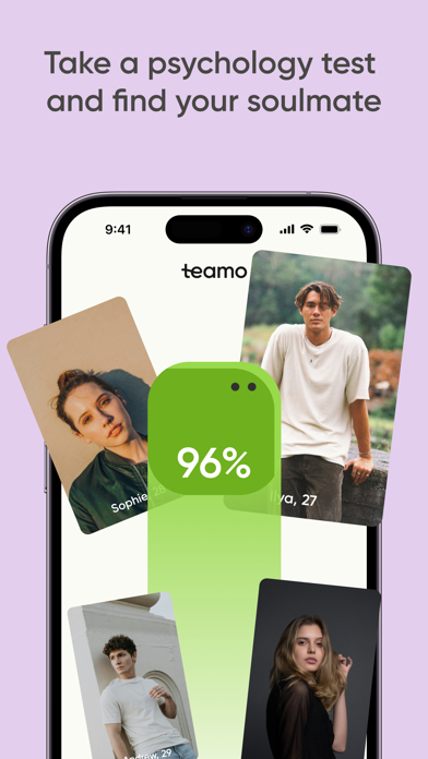 Teamo – chat and dating app Screenshot