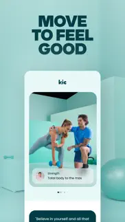 kic: health, fitness & recipes iphone screenshot 1