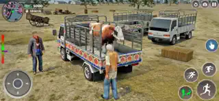 Qurbani Animals Cargo Truck 3D - Screenshot 1