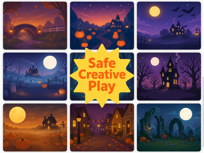 Halloween Games  Stickers