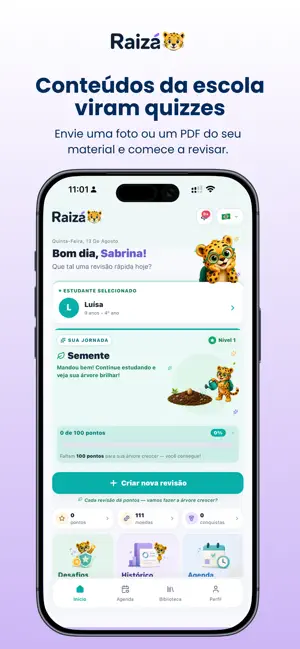 Raizá | Raiza: Estudos e Quiz screenshot 1