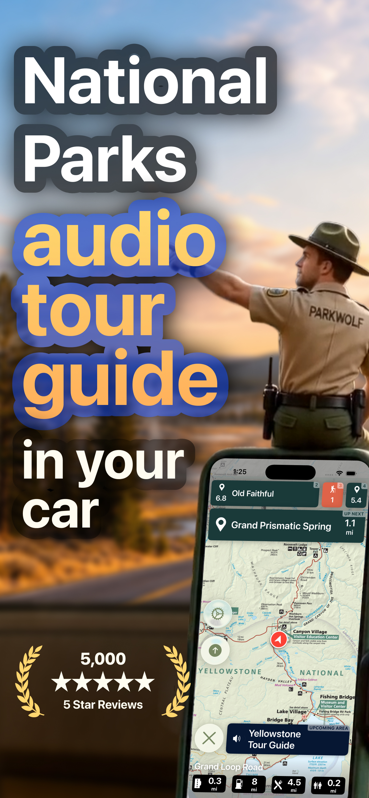 Parkwolf: National Park Guide