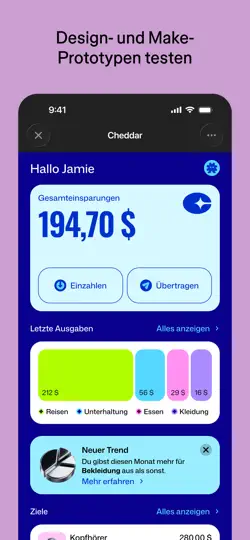 Screenshot von Figma auf dem iPhone 5