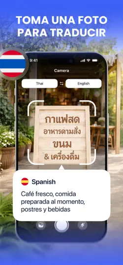 Captura de pantalla de AI Traductor - Offline Idiomas en iPhone 2