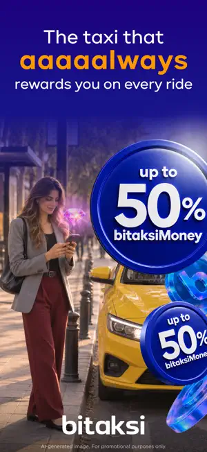 bitaksi - your closest taxi! screenshot 1