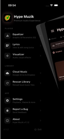 HypeMuzik - DSP screenshot