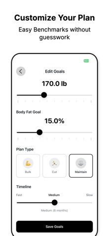 CutLog: Body Fat Scanner Screenshot 6 of 6