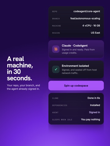 CodeAgent: AI Agent Monitor iPad screenshot 6