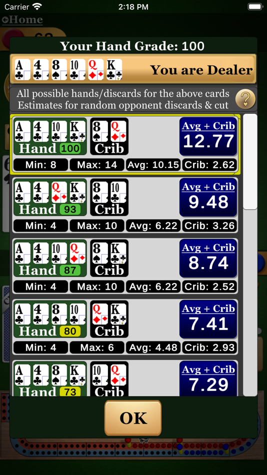 #3. Cribbage Pro (iOS) 由: Fuller Systems, Inc.