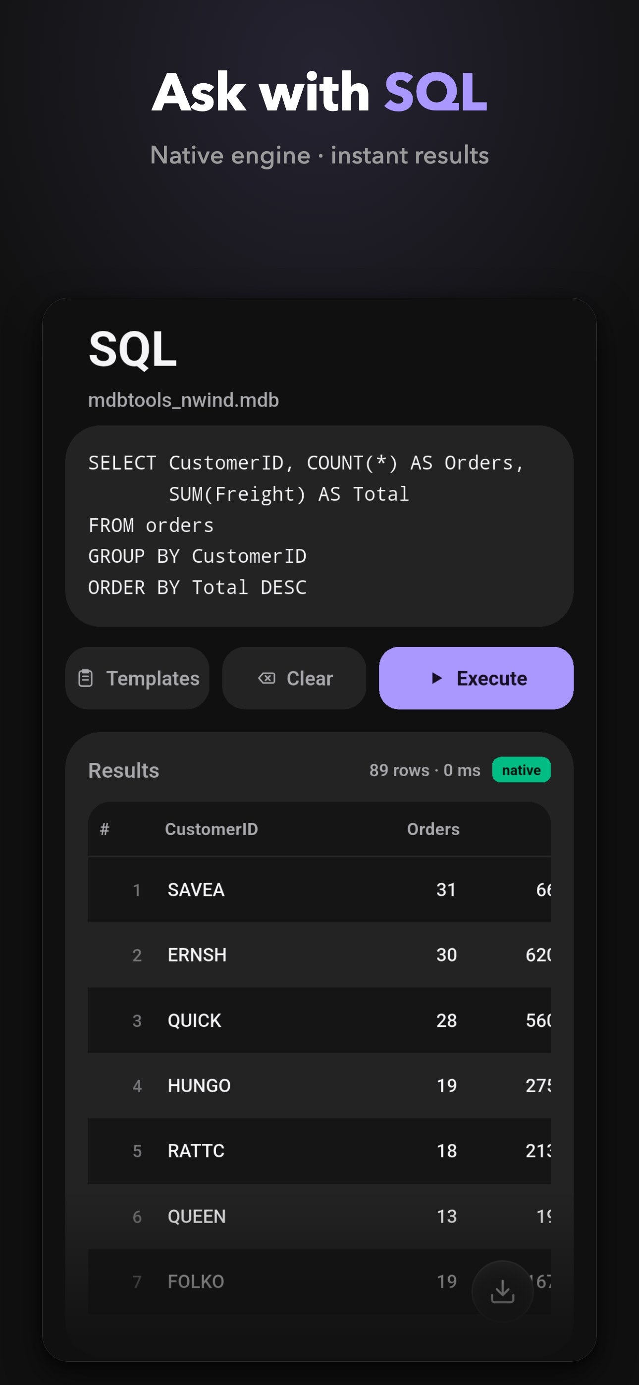 Screenshot 5 of Database Viewer: SQLite & DBF