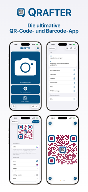 Qrafter: QR Code Scanner Screenshot
