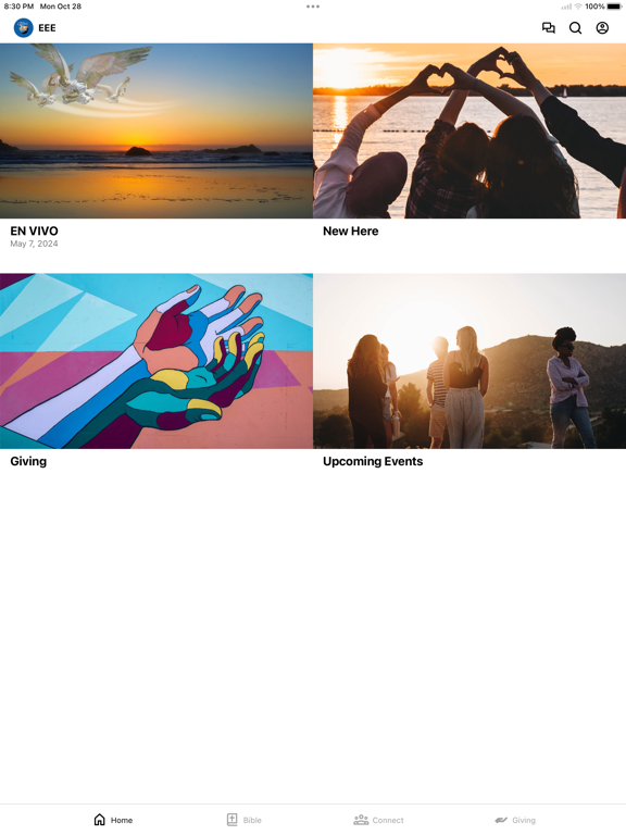 El Evangelio Eterno iPad screenshot 1 - Lifestyle app
