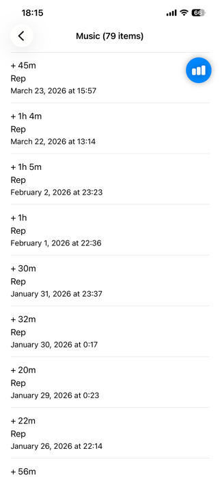 10000 Hours Tracker Screenshot 5 of 6