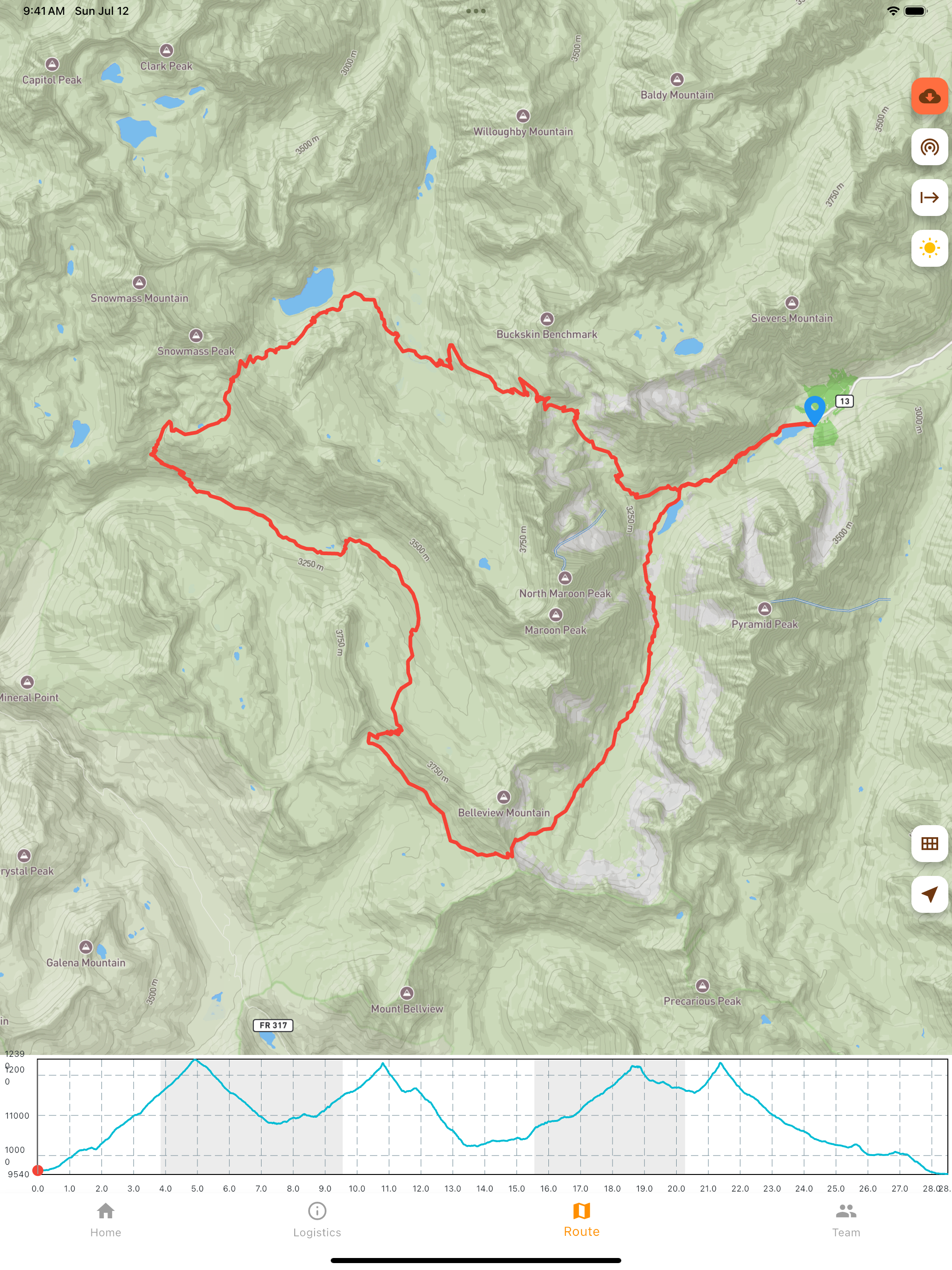 Sufferfest Hiking screenshot 8