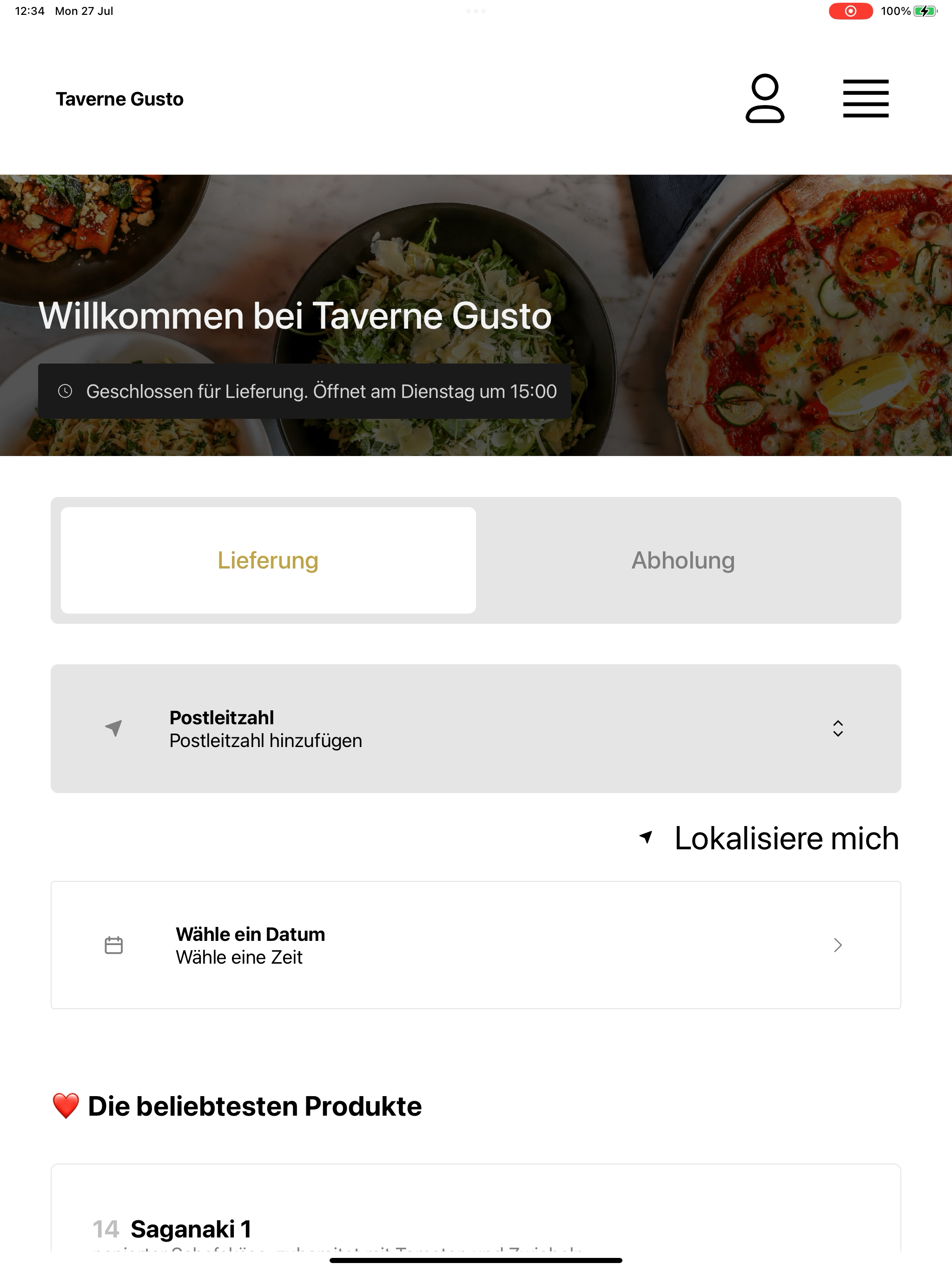 Taverne Gusto DE screenshot 14