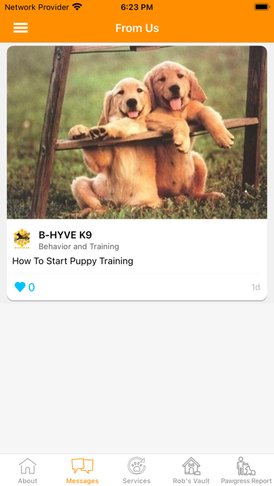 B-HYVE K9 Screenshot