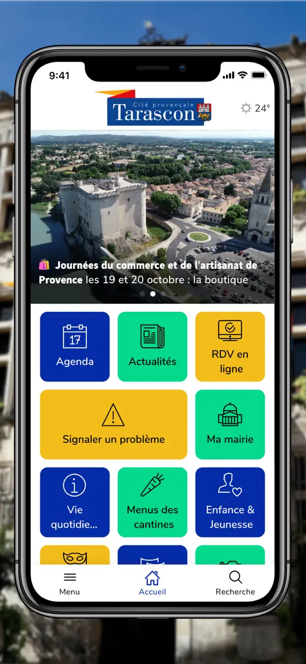 Screenshot #1 pour Tarascon mon application