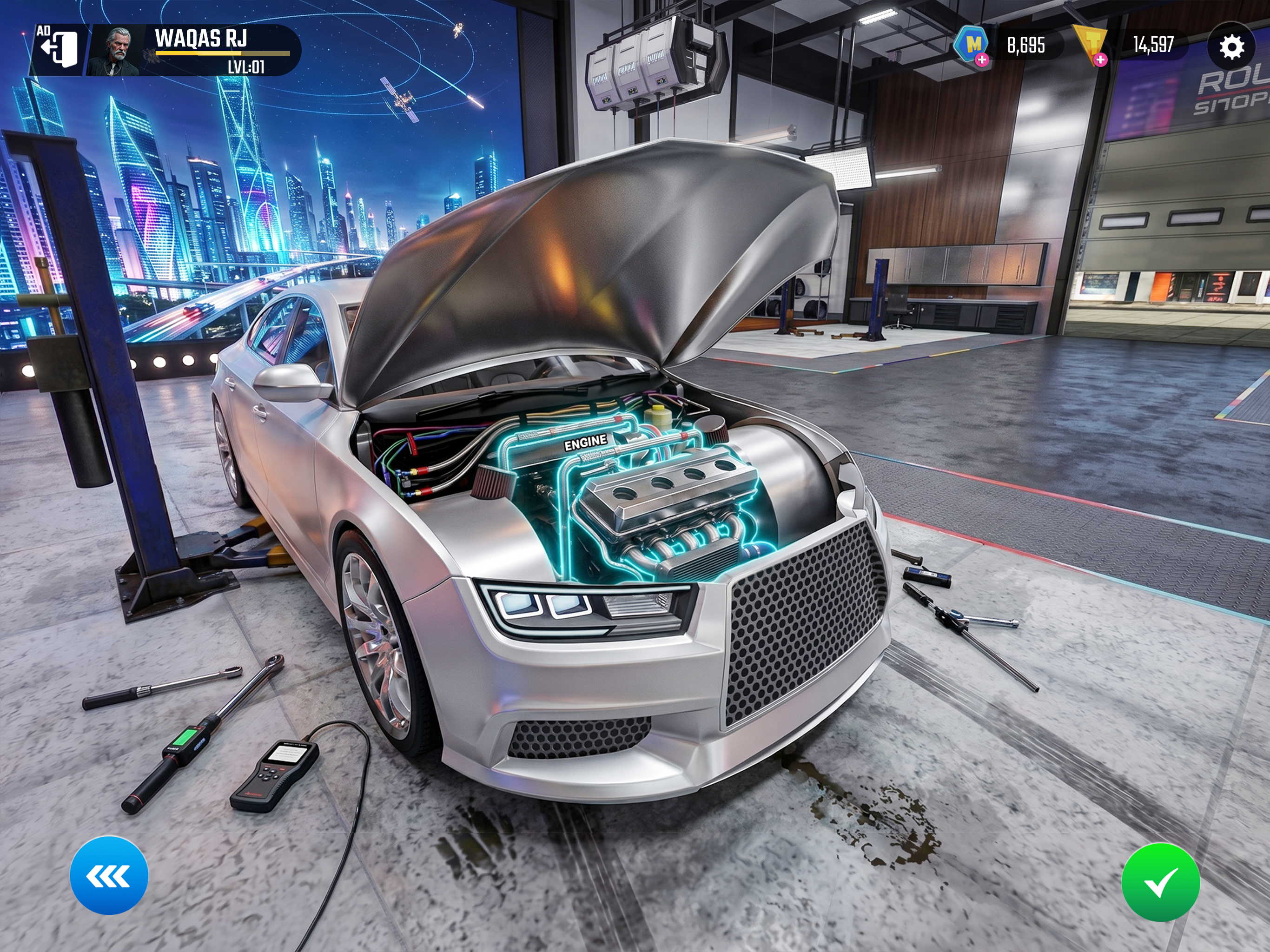 Custom Car League Games screenshot 7