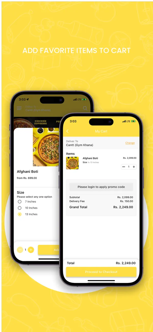 Screenshot #3 pour Cheese Please Delivery